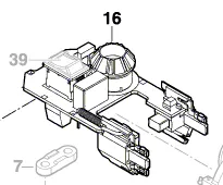 Module électronique réf. 2 609 005 720 / 2 609 005 781 BOSCH